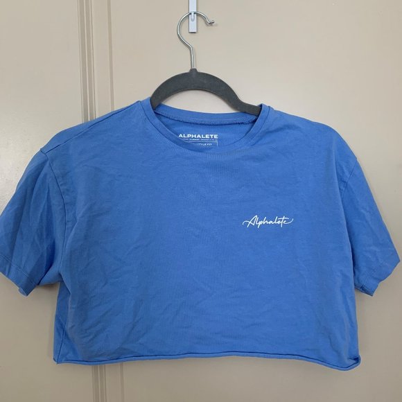 Alphalete Tops - Alphalete Signature Short Sleeve Crop Top